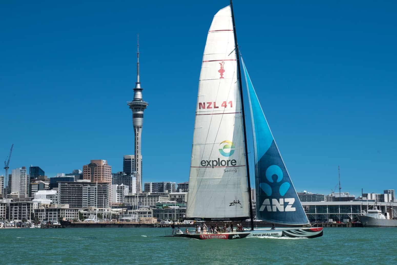 Americas-cup-sailing-Auckland-harbour-15 | Must Do New Zealand | Must Do New Zealand