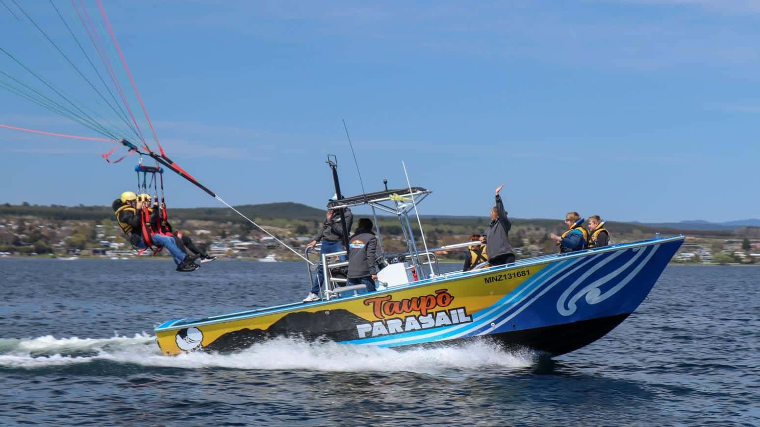 Lake-Taupo-Parasail-1 | Must Do New Zealand | Must Do New Zealand