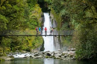 Milford-Track-guided-day-walk-cruise-Giant-gate-waterfall-21 | Must Do New Zealand
